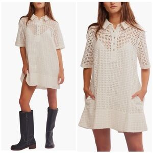 Free people remino eyelet dress